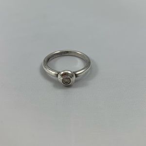 James Avery Remembrance Ring with White Sapphire